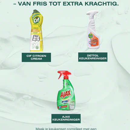 Homemiva Keukenset Deluxe – Extra Kracht & Glans